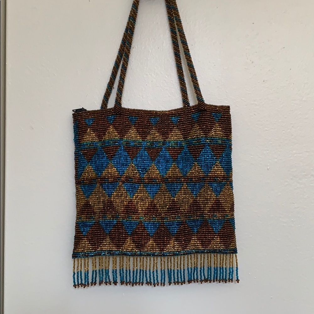 Handmade Guatemalan Beaded evening bag